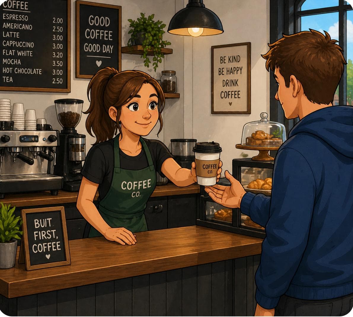 Anna, Barista — illustrative case study